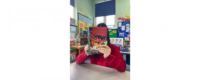 Toppsta reviewer reading The Strangeworlds Travel Agency